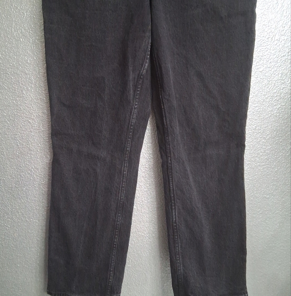 Athleta Ultra Skinny Sculptex Zip Ankle Carbon Wash Black Jeans    Size 10T - Picture 3 of 11